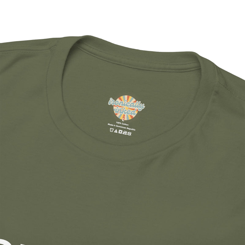 Provocative Graphic Tee — "cunting season." Minimalist Text Statement T-Shirt