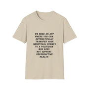 Transfer Menstrual Cramps - Unisex Softstyle T-Shirt