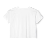 Festival Crop Top T-shirt — "I Need to Teach My Facial Expressions to Use Their Inside Voice" Pop Art Graphic Tee
