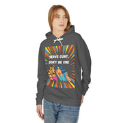 Serve Cunt - Unisex Lightweight Hooded Sweatshirt