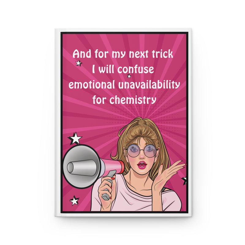 Pop Art Journal — “And for My Next Trick...” Hardcover Notebook