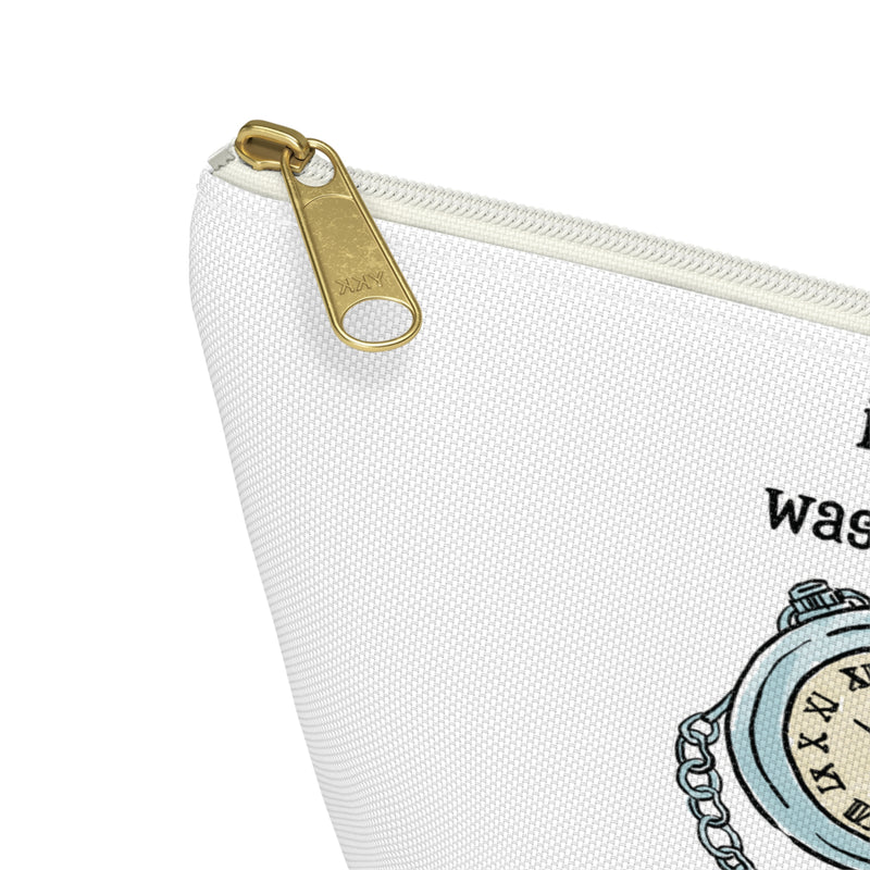 Wonderland Cosmetic or Accessory Bag — "I knew who I was this morning but I've changed a few times since then"