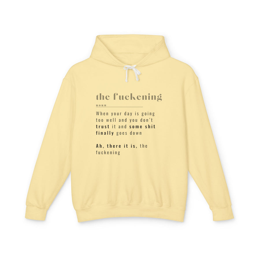 The Fuckening - Unisex Lightweight Hooded Sweatshirt