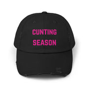 "Cunting Season" Distressed Cap