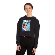 Identify as Late - Women’s Cropped Hooded Sweatshirt