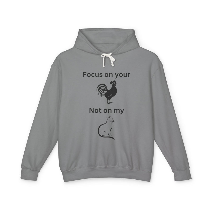 Focus On... - Unisex Lightweight Hooded Sweatshirt