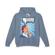 Identify as Late - Unisex Lightweight Hooded Sweatshirt