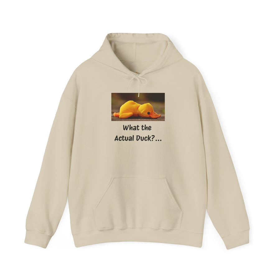What the Actual Duck? Hoodie — Rubber Duck Hooded Sweatshirt