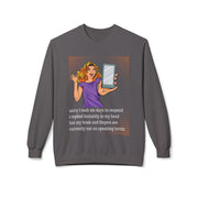 Message Delay - Unisex Midweight Softstyle Fleece Crewneck Sweatshirt