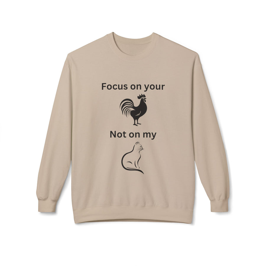 Focus On... - Unisex Midweight Softstyle Fleece Crewneck Sweatshirt