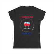 Wine Party - Women's Softstyle Tee