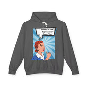 Identify as Late - Unisex Lightweight Hooded Sweatshirt