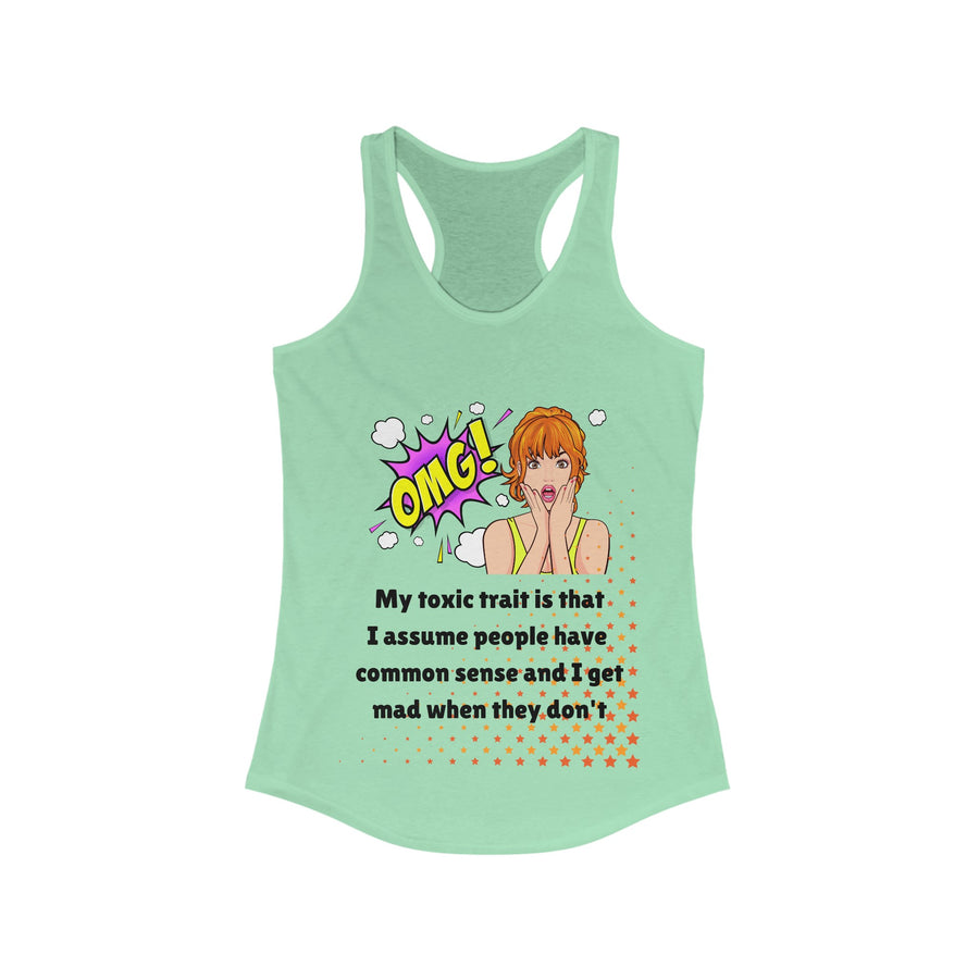 Toxic Trait - Women's Ideal Racerback Tank