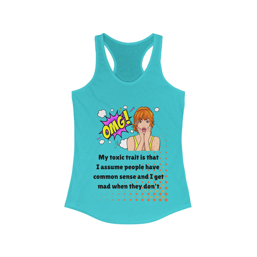 Toxic Trait - Women's Ideal Racerback Tank