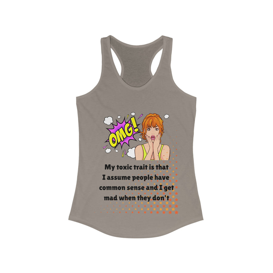 Toxic Trait - Women's Ideal Racerback Tank