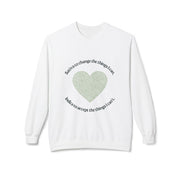 420 Serenity Prayer - Unisex Midweight Softstyle Fleece Crewneck Sweatshirt