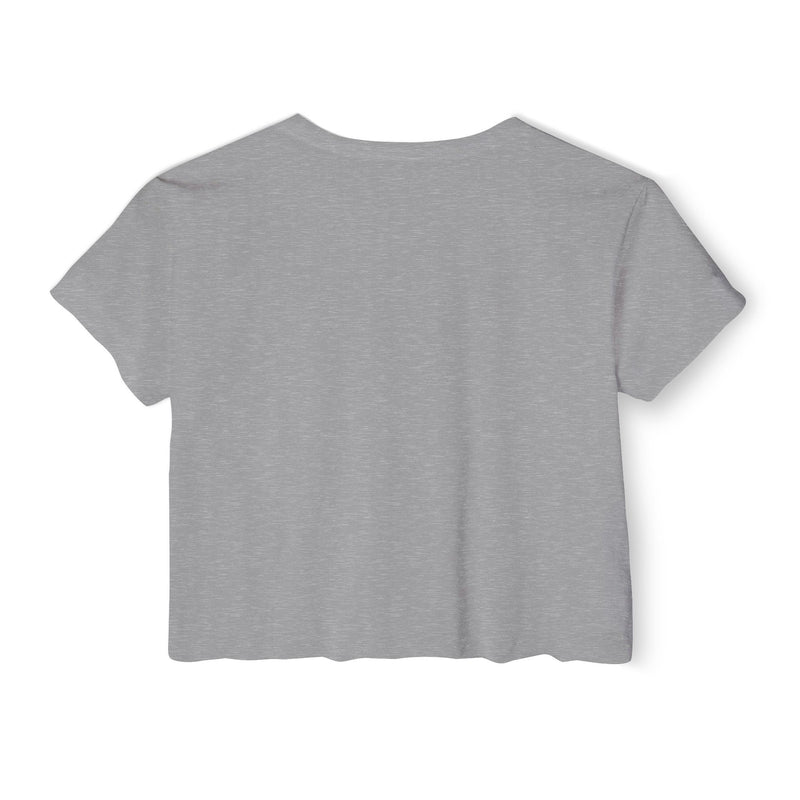 Pop Art Megaphone Crop Top — "And for my next trick I will confuse emotional unavailability for chemistry" Festival Tee