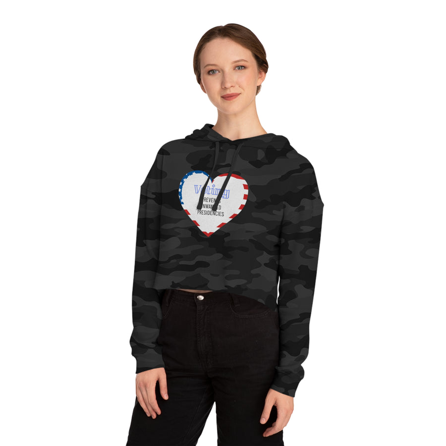 Unwanted Presidencies - Women’s Cropped Hooded Sweatshirt