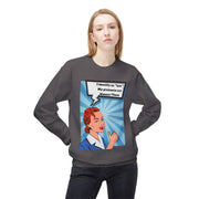 Identify as Late - Unisex Midweight Softstyle Fleece Crewneck Sweatshirt