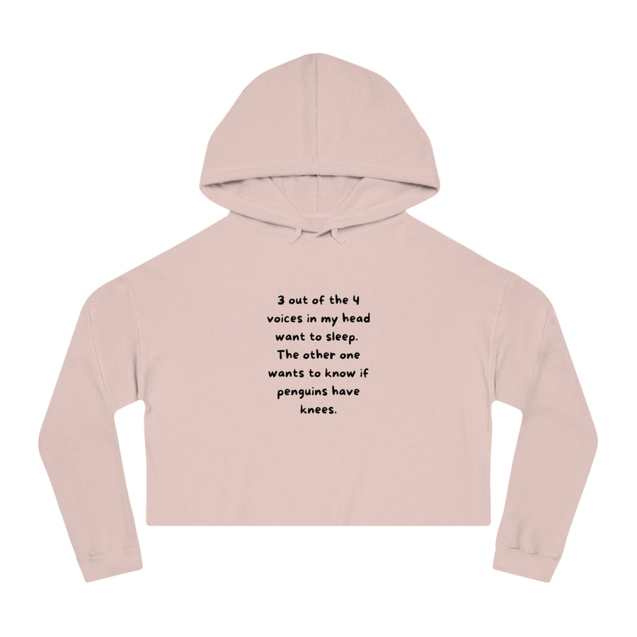 Voices - Cropped Hoodie