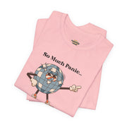 Retro Disco Tee — "So Much Panic... Not Enough Disco" Graphic T-Shirt