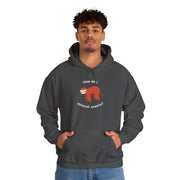 Graphic Sloth Hoodie — “How Do I Uninstall Anxiety?” Mental Health Hooded Sweatshirt