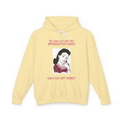 Reproductive Rights - Unisex Lightweight Hooded Sweatshirt