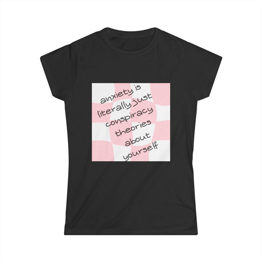 Anxiety is... - Women's Softstyle Tee