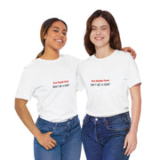 Graphic Tee — "Live Laugh Love" Crossed Out, "Don't Be a Cunt" T-Shirt