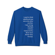 Adulthood - Unisex Midweight Softstyle Fleece Crewneck Sweatshirt