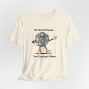 Retro Disco Tee — "So Much Panic... Not Enough Disco" Graphic T-Shirt