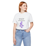 Graphic Tee - "Grippy Socks Vacation" Mental Health Awareness T-Shirt