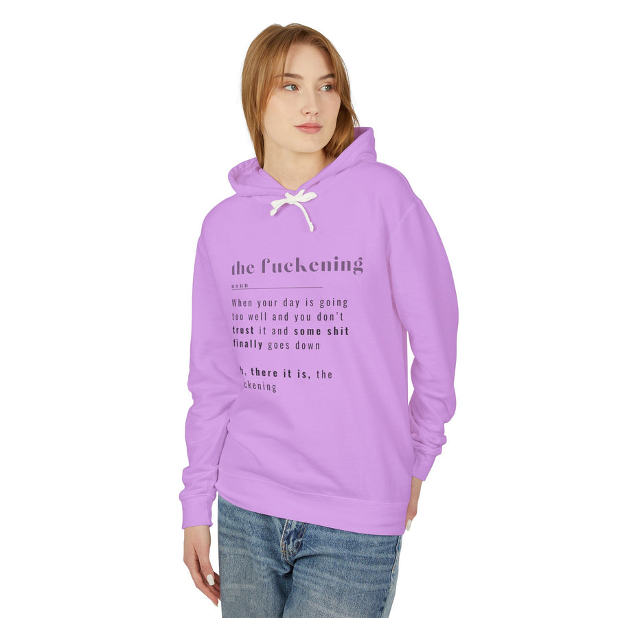 The Fuckening - Unisex Lightweight Hooded Sweatshirt