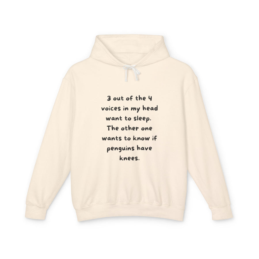 Voices - Unisex Lightweight Hooded Sweatshirt