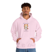 Sassy Cat Hoodie — It's Not Just My Face Graphic Hooded Sweatshirt