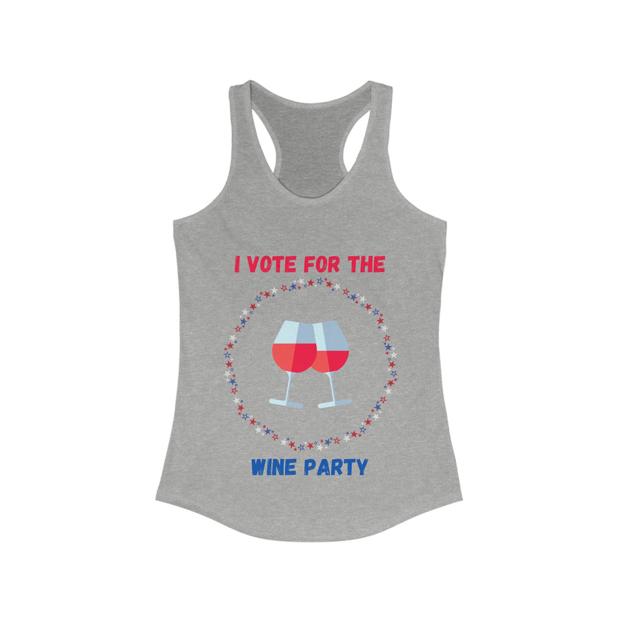 Wine Party - Women's Ideal Racerback Tank