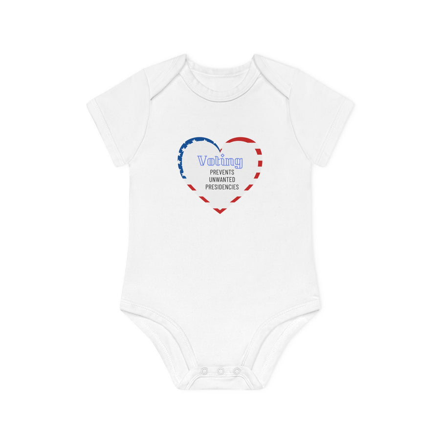 Unwanted Presidencies - Baby Organic Short Sleeve Bodysuit