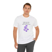 Graphic Tee - "Grippy Socks Vacation" Mental Health Awareness T-Shirt