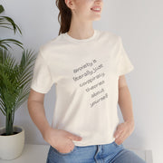 Graphic Tee - "Anxiety Is Literally Just Conspiracy Theories About Yourself" T-Shirt