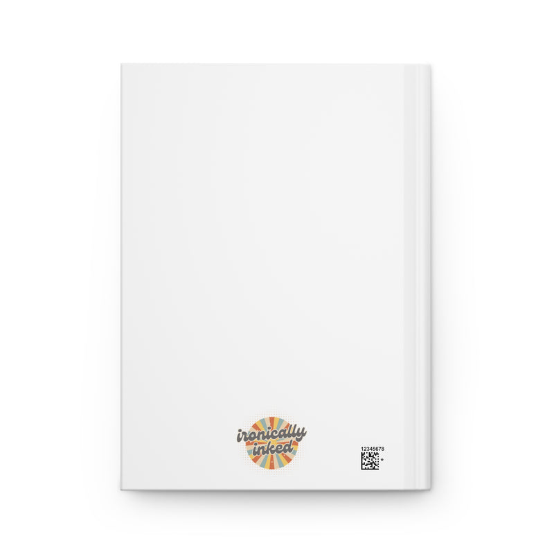 Retro Pop Art Journal — "I Wanna Be 14 Again and Ruin My Life Differently" Hardcover Notebook