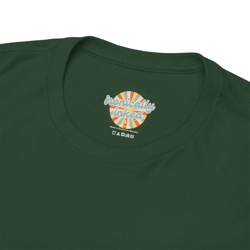 Graphic Tee — “live, laugh, love” Crossed Out, “don’t be a cunt.”
