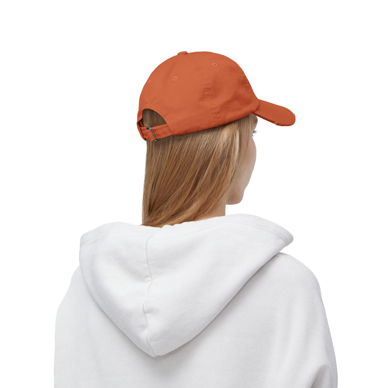 Distressed Baseball Cap — "In Cunt We Trust" Sassy Statement Hat
