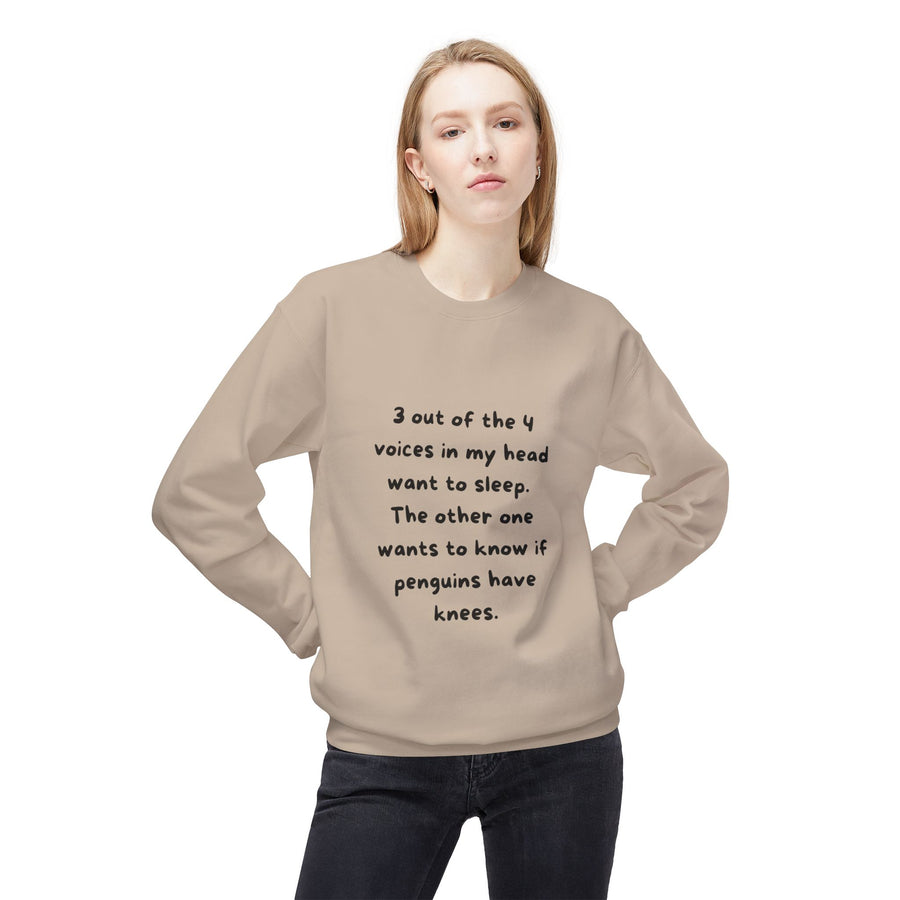 Voices - Unisex Midweight Softstyle Fleece Crewneck Sweatshirt