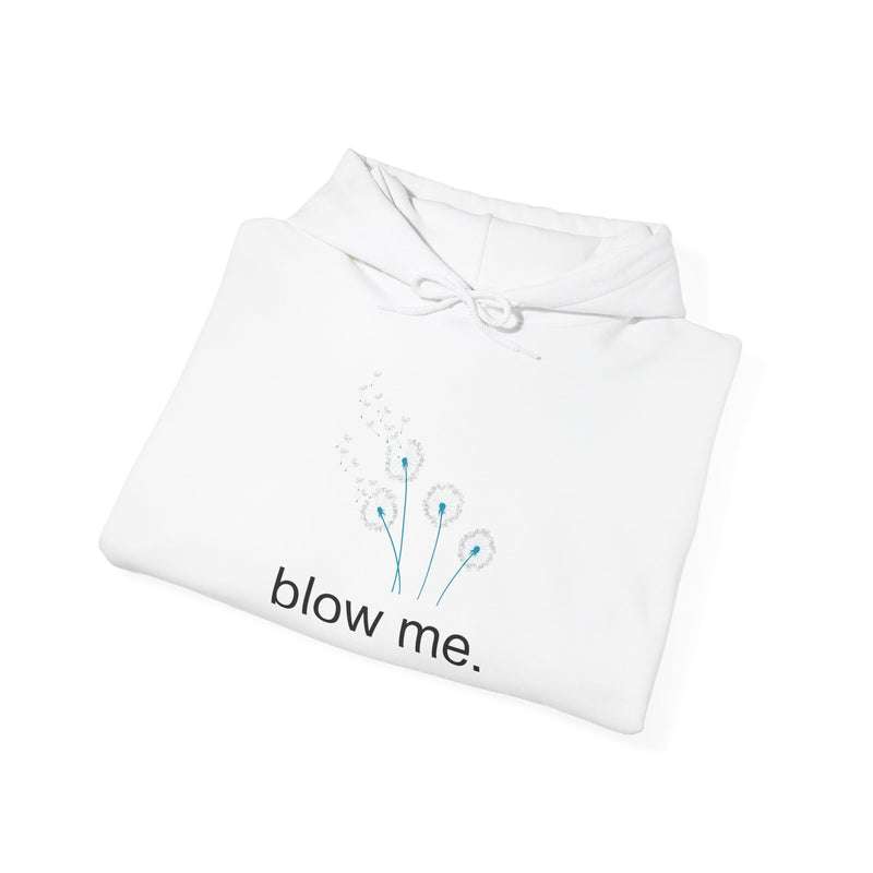 Hoodie — 'blow me' Dandelion Graphic Hooded Sweatshirt