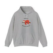 Graphic Sloth Hoodie — “How Do I Uninstall Anxiety?” Mental Health Hooded Sweatshirt