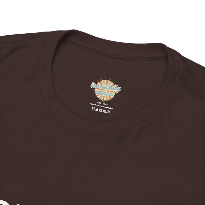 Provocative Graphic Tee — "cunting season." Minimalist Text Statement T-Shirt