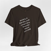 Graphic Tee - "Anxiety Is Literally Just Conspiracy Theories About Yourself" T-Shirt