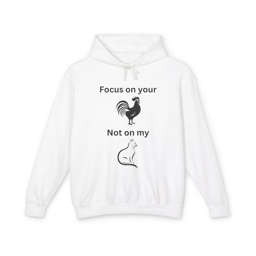 Focus On... - Unisex Lightweight Hooded Sweatshirt