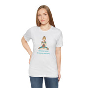 Meditation Tee — "Temporarily Absent for Spiritual Maintenance" Graphic T-Shirt