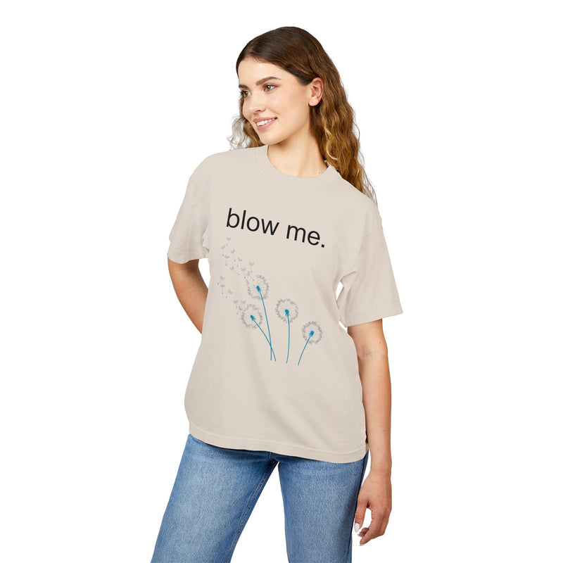 Dandelion Garment Dyed Urban Heavy Graphic T-Shirt